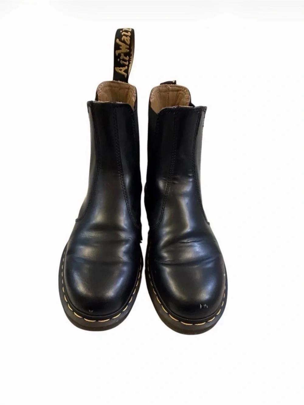Dr. Martens Black Leather Chukka Boots
